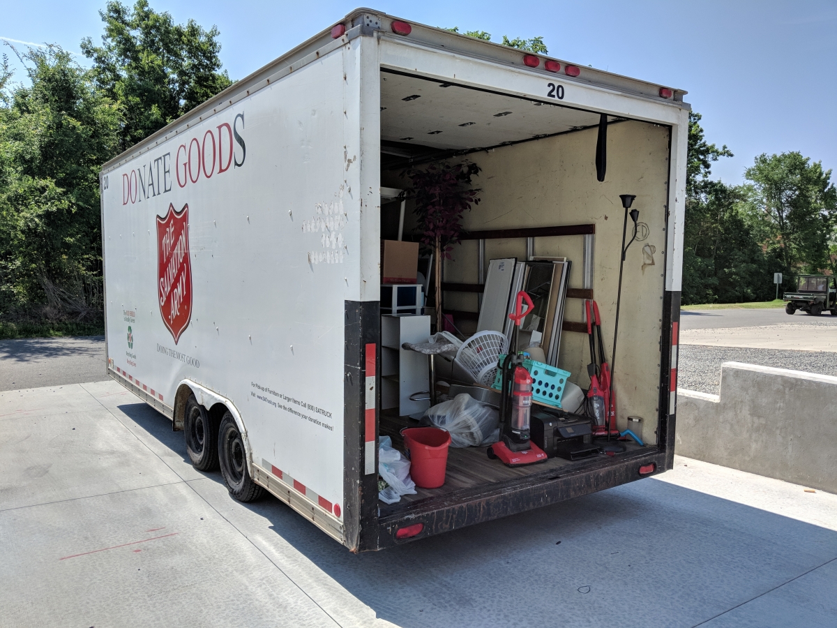 Salvation Army Move Out Truck