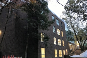 Exterior view of Sycamore Hall