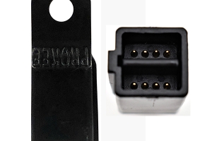 Image of fuel key fob and pins
