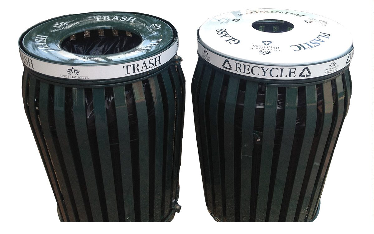 Outdoor Recycling Bins