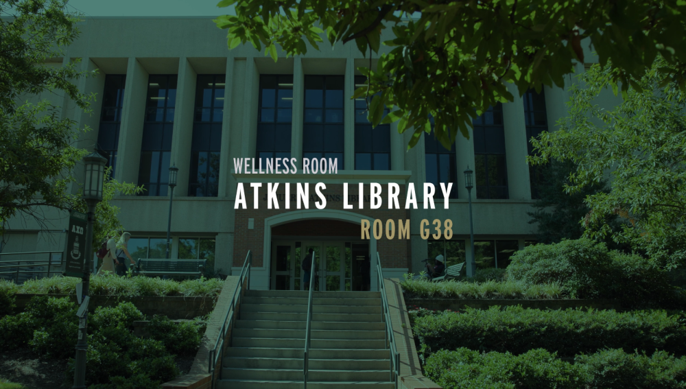 Atkins Library Wellness Room G38